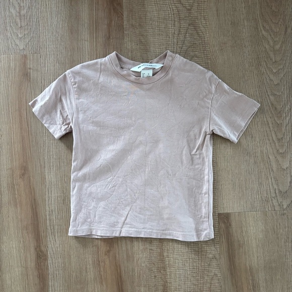 H&M Loose-Fit Prima Cotton T-Shirt in Light Dusty Pink - Picture 5 of 5